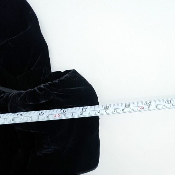 Joie Dress Womens Kolda B Caviar Velvet One Shoulder Women's S Lined NWT - Picture 8 of 9